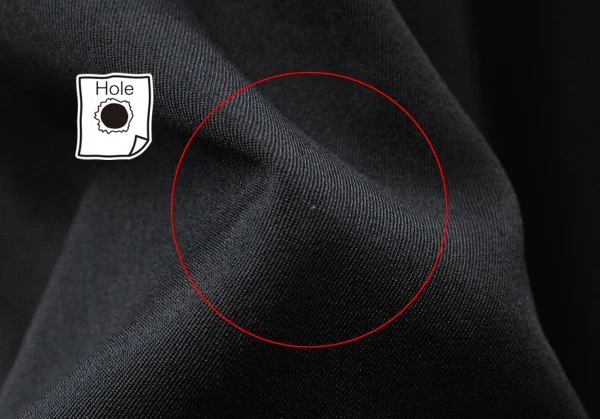 ヨウジヤマモト ノアールYohji Yamamoto NOIR ウールギャバセットアップスーツ 黒2 K-122432_014