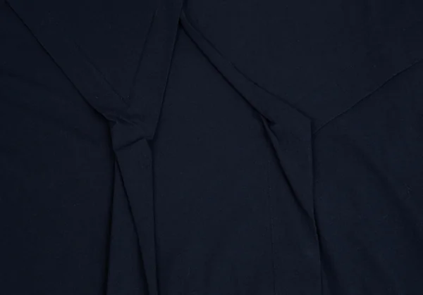 ラグネキカス フォー ヨウジヤマモトRAGNE KIKAS for Yohji Yamamoto シームデザインビッグシルエットカットソーワンピース 紺2 K-122433_011