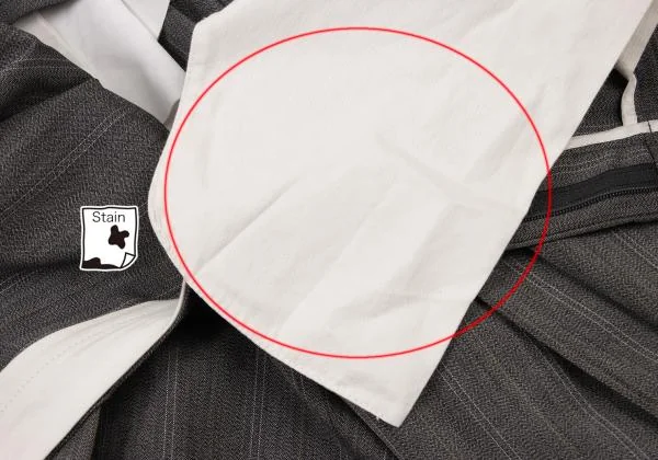 ジャンニヴェルサーチGIANNI VERSACE ストライプスリータックパンツ グレー52 K-122438_008