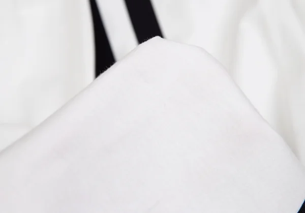 ワイスリーY-3 バックスリーストライプドロストロングタンクトップ 白黒XL K-122444_012