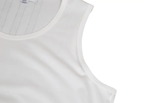 ワイスリーY-3 バックスリーストライプドロストロングタンクトップ 白黒XL K-122444_006