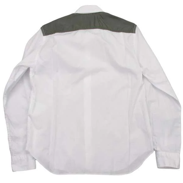 COMME des GARCONS HOMME nylon switching shirt K-8756_010