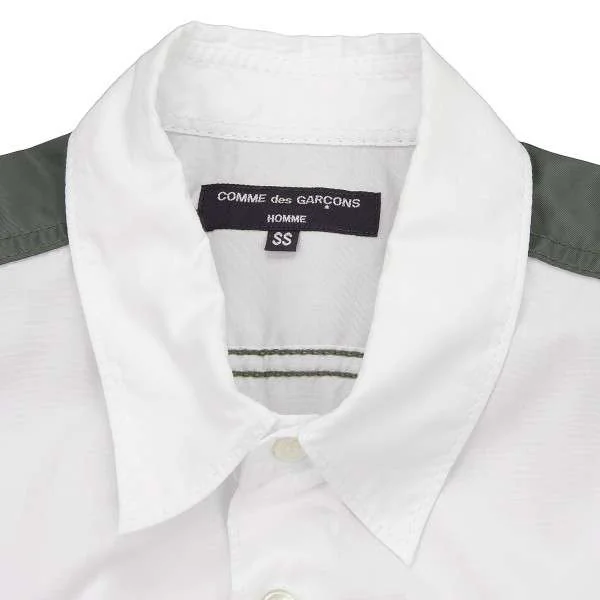 COMME des GARCONS HOMME nylon switching shirt K-8756_002