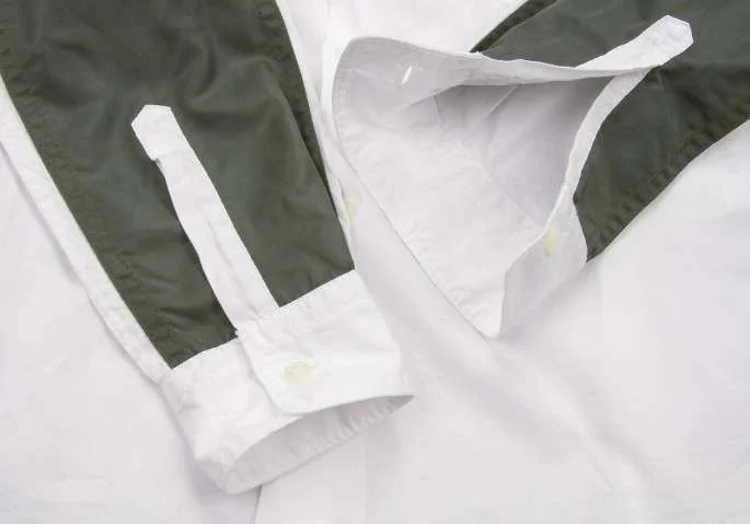 COMME des GARCONS HOMME nylon switching shirt K-8756_008