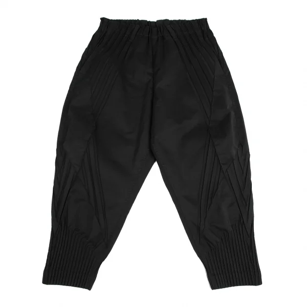 A-POC ABLE ISSEY MIYAKE TYPE-S Steam Stretch Cropped Pants Black 3 K-122451_001