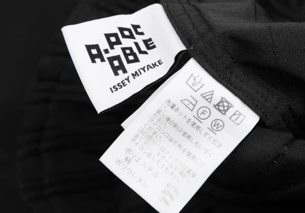 A-POC ABLE ISSEY MIYAKE TYPE-S Steam Stretch Cropped Pants K-122451_011