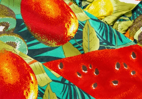 ディーアンドジーD&G フルーツプリントサイドギャザーコルセットワンピース マルチ38 K-122461_011