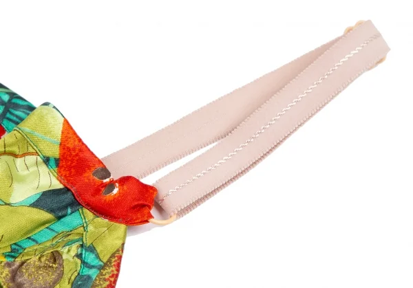 ディーアンドジーD&G フルーツプリントサイドギャザーコルセットワンピース マルチ38 K-122461_005