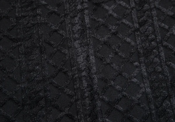 ヴェルサーチ ジーンズクチュールVERSACE JEANS COUTURE ケーブルタートルネックカットソー 黒XS K-122466_010