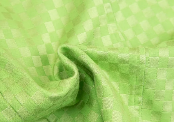 ヴェルサーチ ジーンズクチュールVERSACE JEANS COUTURE フロントジップストレッチチェッカーフラッグスカート 黄緑38 K-122474_011