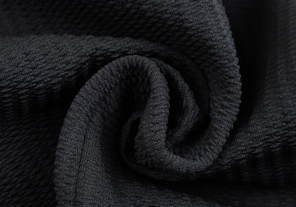 ヴェルサーチ ジーンズクチュールVERSACE JEANS COUTURE ナイロンストレッチハイネックノースリーブワンピース 黒38 K-122487_010