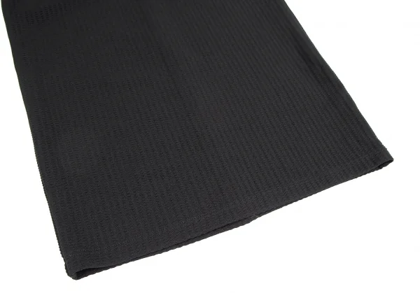 ヴェルサーチ ジーンズクチュールVERSACE JEANS COUTURE ナイロンストレッチハイネックノースリーブワンピース 黒38 K-122487_006