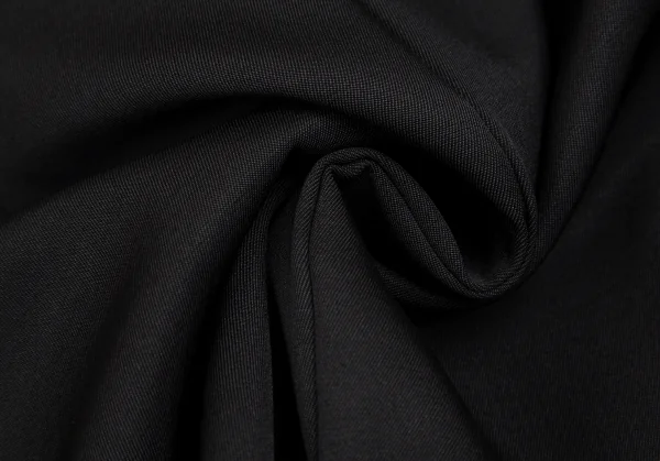 コムデギャルソンCOMME des GARCONS変形シルクウール丸襟ジャケット 黒