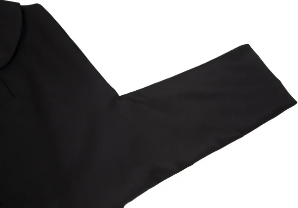 コムデギャルソンCOMME des GARCONS変形シルクウール丸襟
