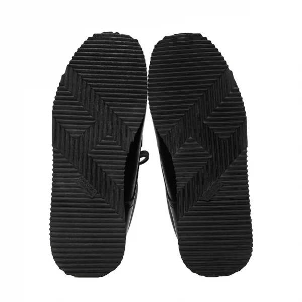 エルメスHERMES レザースニーカー 黒37(23.5位) K-122524_015