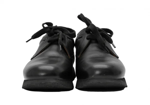 エルメスHERMES レザースニーカー 黒37(23.5位) K-122524_003