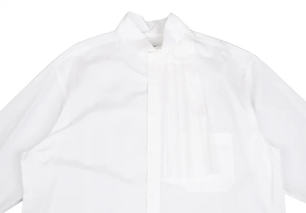 Yohji Yamamoto POUR HOMME Pleats Flap Long Sleeve Shirt K-122547_002