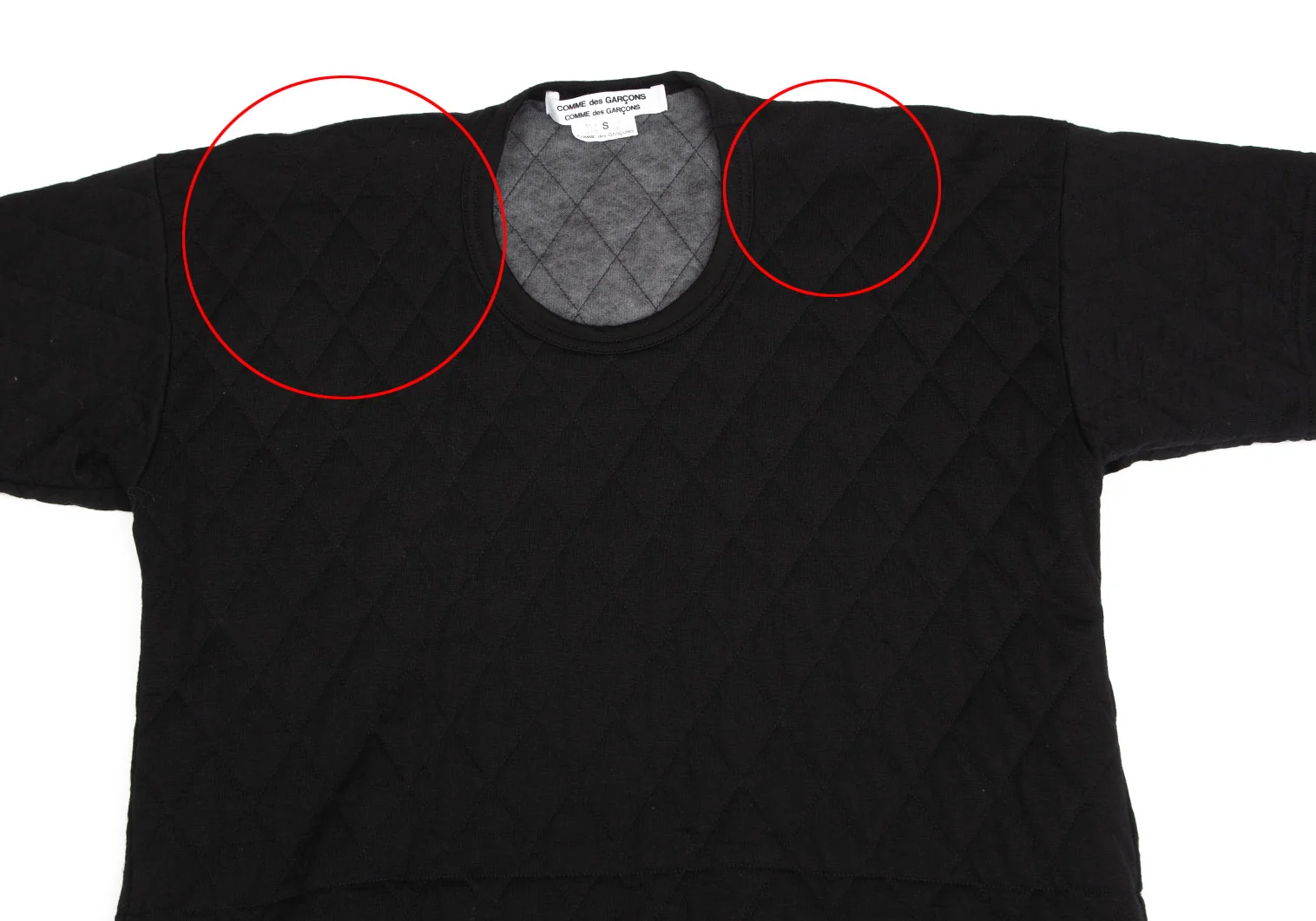 コムコム コムデギャルソンCOMME des GARCONS 裾波カット