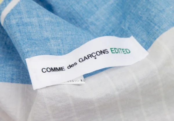 コムデギャルソン エディテッドCOMME des GARCONS EDITED サッカー柄大判プリントストール マルチ K-122577_016