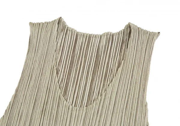 プリーツプリーズPLEATS PLEASE シャイニープリーツセットアップ ゴールドM位 K-122626_005