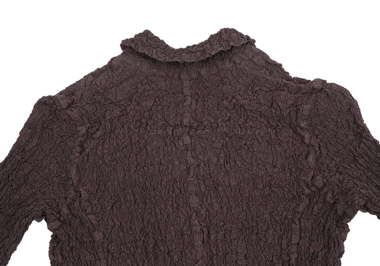 ISSEY MIYAKE me Cauliflower Jacket Brown F | PLAYFUL