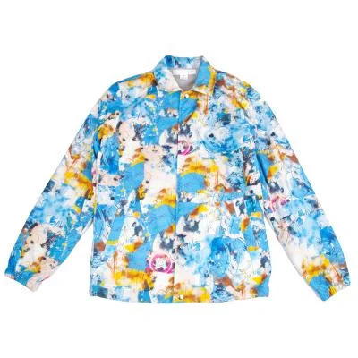 COMME des GARCONS SHIRT FUTURA Graphic Printed Coach Jacket