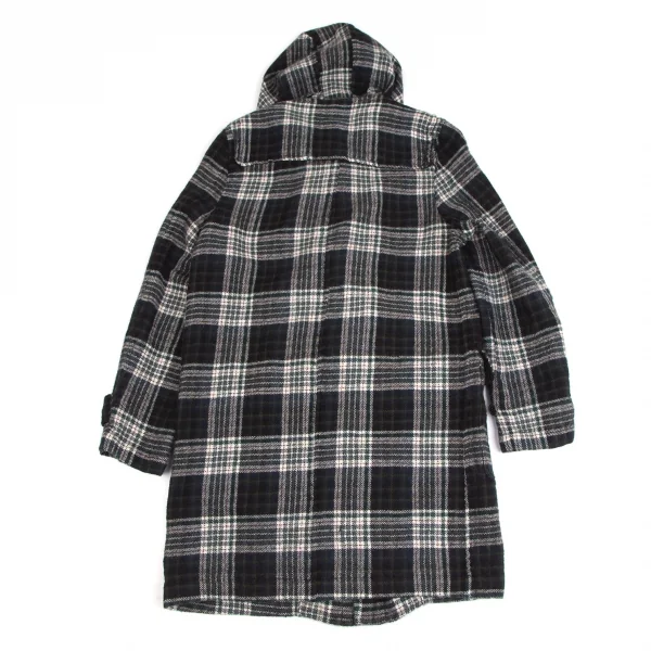 COMME des GARCONS SHIRT ウール縮重ダッフルコート S コムデギャルソン シャツCOMME des GARCONS SHIRT ウール縮絨