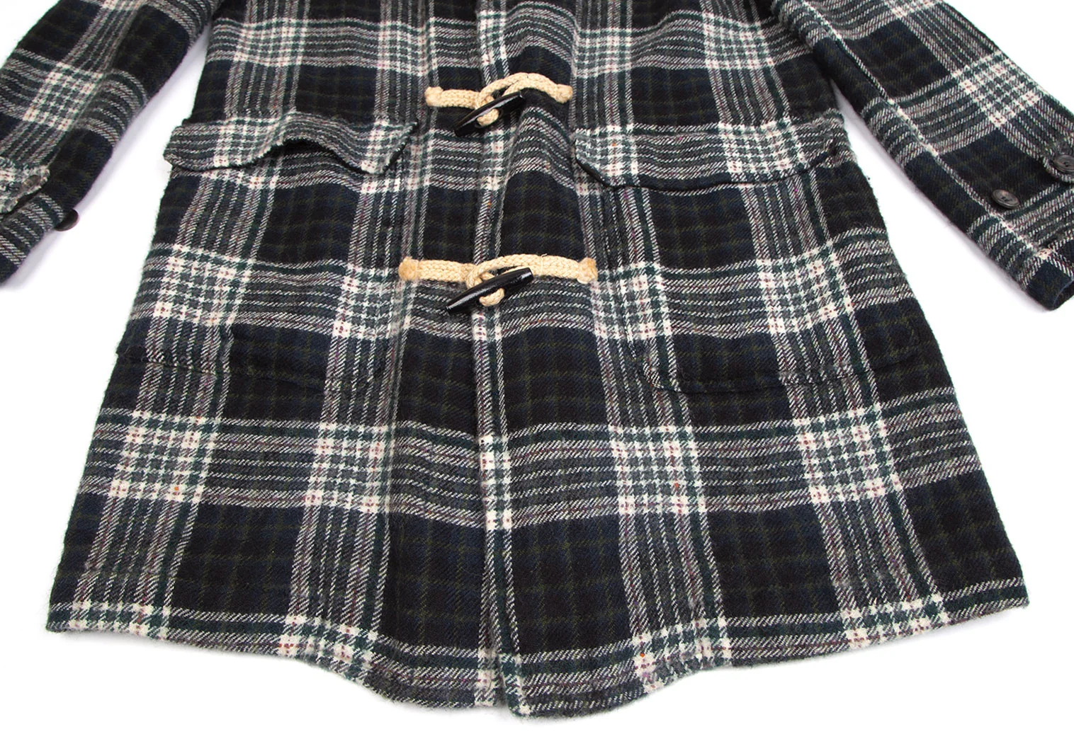 COMME des GARCONS SHIRT ウール縮重ダッフルコート S コムデギャルソン シャツCOMME des GARCONS SHIRT ウール縮絨