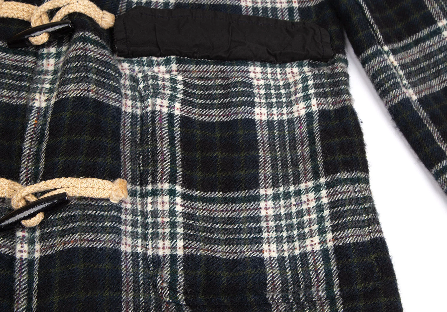 COMME des GARCONS SHIRT ウール縮重ダッフルコート S コムデギャルソン シャツCOMME des GARCONS SHIRT ウール縮絨