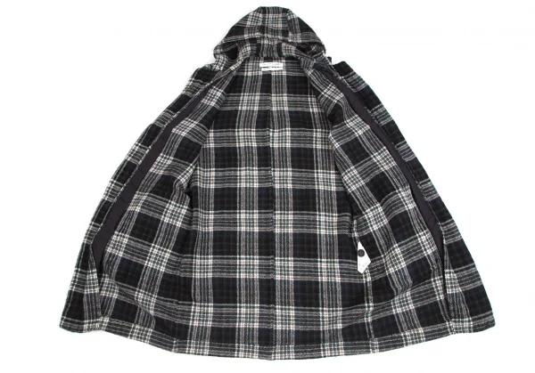 COMME des GARCONS SHIRT ウール縮重ダッフルコート S コムデギャルソン シャツCOMME des GARCONS SHIRT ウール縮絨