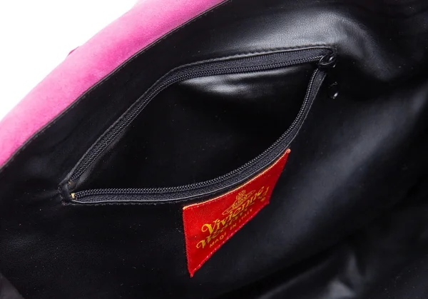 ヴィヴィアンウエストウッドVivienne Westwood フリンジショルダーバッグ ピンク K-122801_017