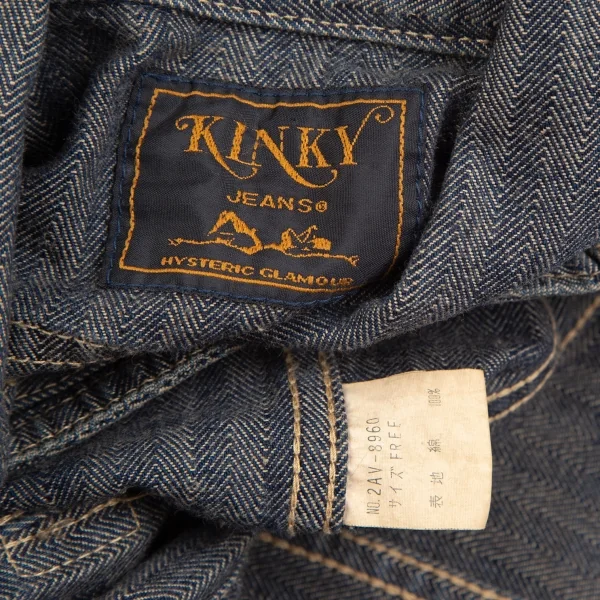 HYSTERIC GLAMOUR KINKY JEANS Belted Vest K-122927_015