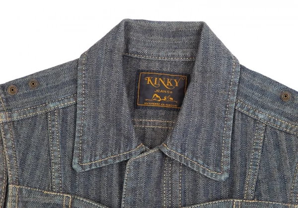 HYSTERIC GLAMOUR KINKY JEANS Belted Vest K-122927_003