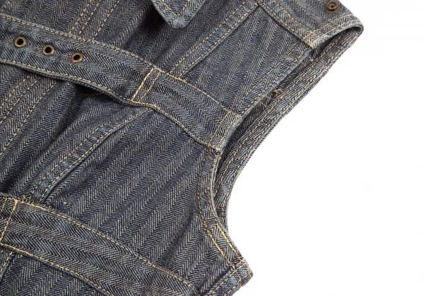 HYSTERIC GLAMOUR KINKY JEANS Belted Vest K-122927_006