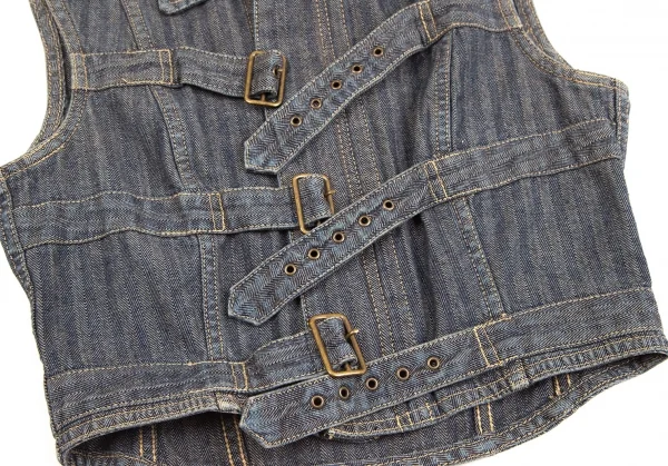 HYSTERIC GLAMOUR KINKY JEANS Belted Vest K-122927_008