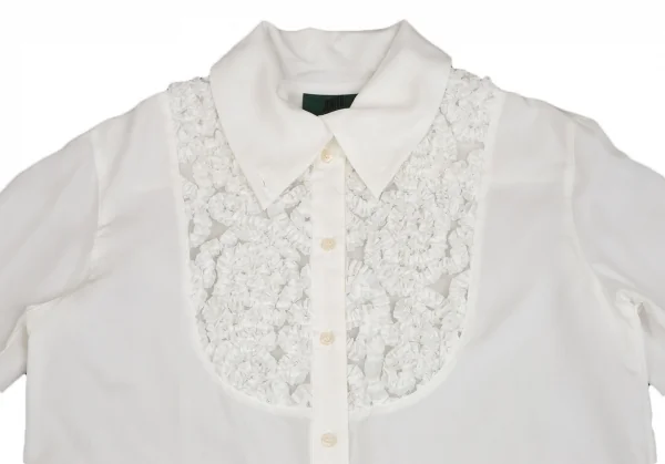 JUNIOR GAULTIER Mesh Frill Switching Shirt K-122929_003