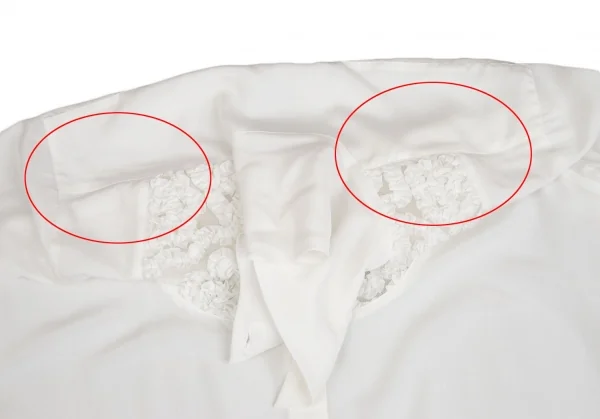 JUNIOR GAULTIER Mesh Frill Switching Shirt K-122929_008