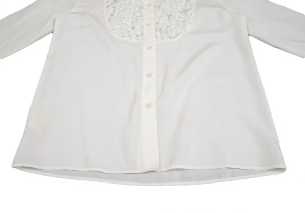 JUNIOR GAULTIER Mesh Frill Switching Shirt K-122929_013
