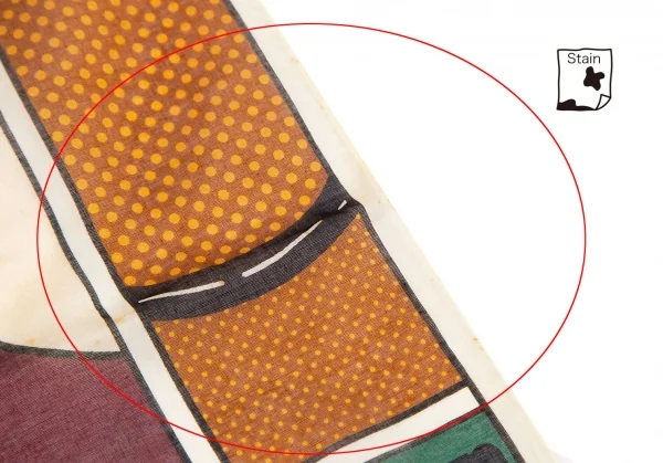 ジャンポールゴルチエJean Paul GAULTIER ドットフェイスプリントハンカチ マルチ K-122936_003