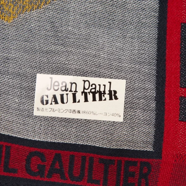ジャンポールゴルチエJean Paul GAULTIER フットジャガードハンカチ グレー他 K-122939_011