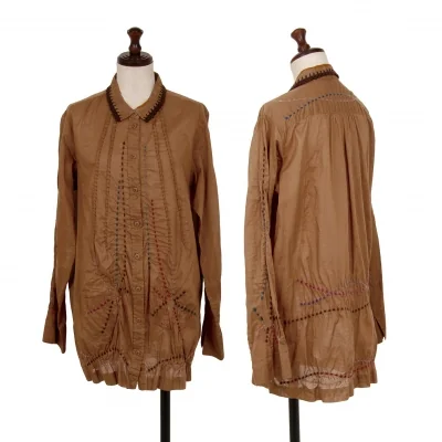 ISSEY MIYAKE HaaT Knitting Stitch Long Sleeve Shirt