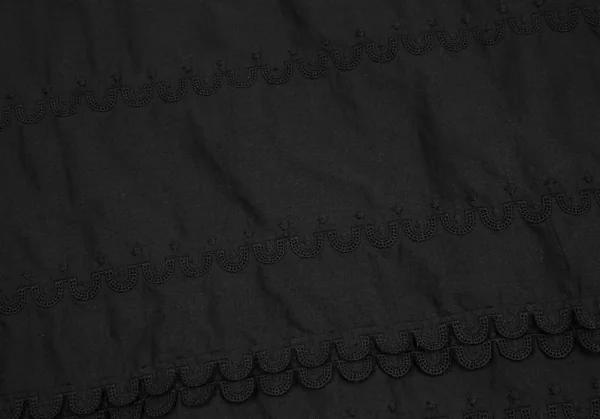 ISSEY MIYAKE HaaT Embroidered Lace V-neck Short Sleeve Dress K-122973_017