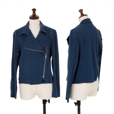 ISSEY MIYAKE A-POC INSIDE Stretch Knit Motorcycle Jacket