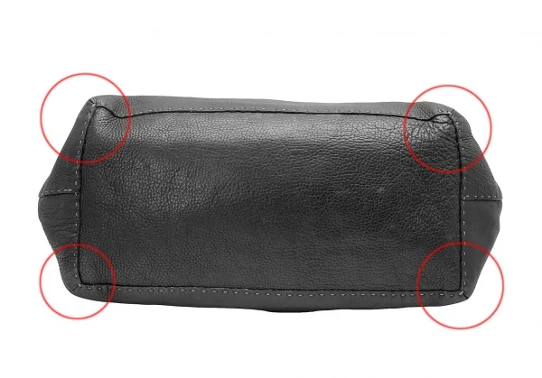 FENDI Leather Handbag K-123037_004