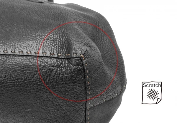 FENDI Leather Handbag K-123037_006