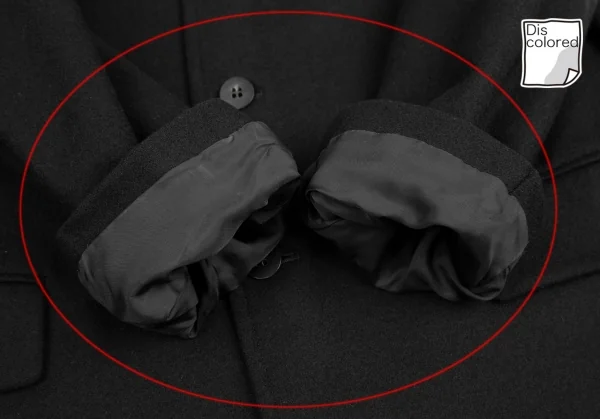 トリコ コムデギャルソンtricot COMME des GARCONS メルトン4Bジャケット 黒M位 K-123084_010