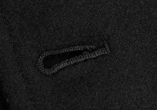 トリコ コムデギャルソンtricot COMME des GARCONS メルトン4Bジャケット 黒M位 K-123084_012