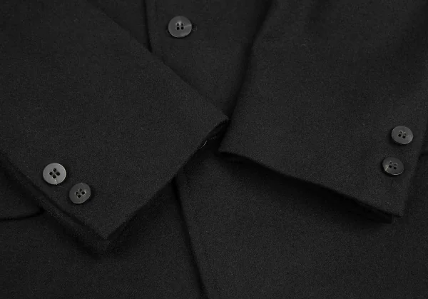 トリコ コムデギャルソンtricot COMME des GARCONS メルトン4Bジャケット 黒M位 K-123084_009