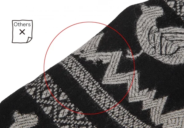 COMME des GARCONS Velor Layered Embroidery Jacket K-123122_006