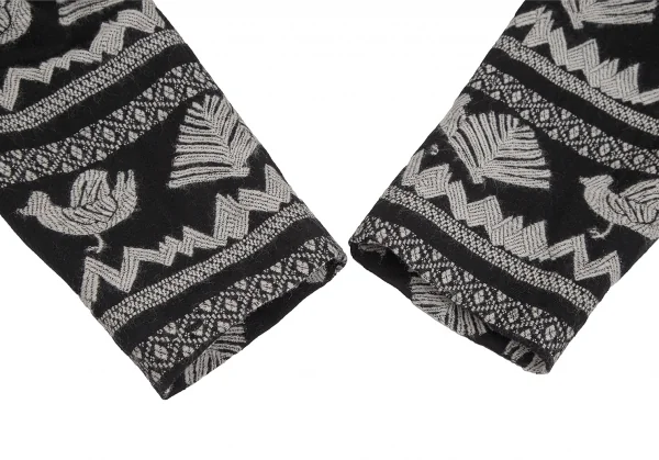 COMME des GARCONS Velor Layered Embroidery Jacket K-123122_009